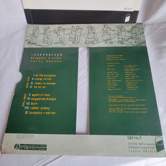 Ledernachen  LP  boogaloo  1987 - Picture 2 of 3